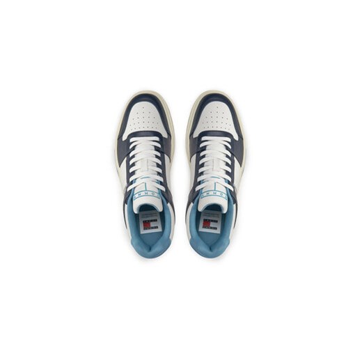 Tommy Jeans Sneakersy Tjm Leather Cupsole 2.0 EM0EM01283 Granatowy Tommy Jeans 43 MODIVO
