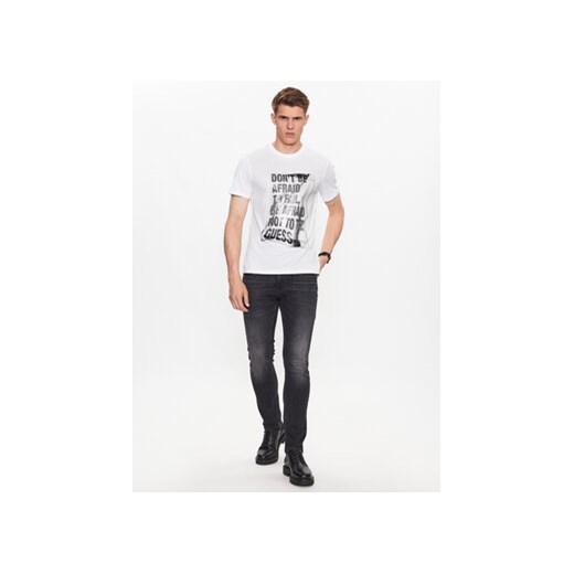Guess T-Shirt M3YI06 I3Z14 Biały Slim Fit Guess XXL MODIVO