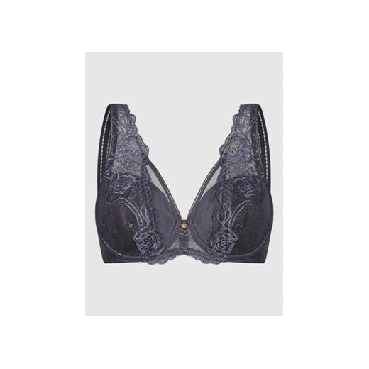 Triumph Biustonosz z fiszbiną Wild Peony Florale 10209627 Szary Triumph 95E MODIVO