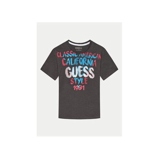 Guess T-Shirt L4YI22 K8HM4 Szary Regular Fit Guess 10Y MODIVO