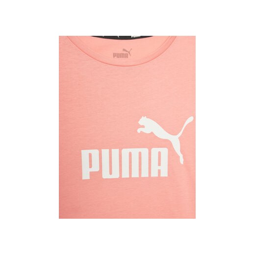 Puma T-Shirt Ess Logo 587029 Pomarańczowy Regular Fit Puma 164 MODIVO
