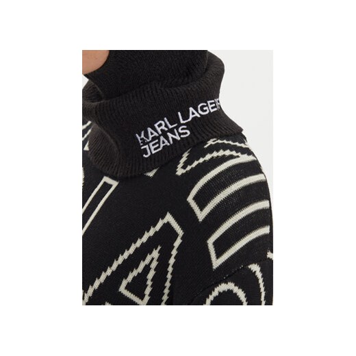 Karl Lagerfeld Jeans Kominiarka 246J3403 Czarny uniwersalny MODIVO