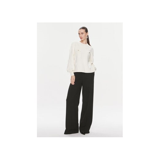 TWINSET Sweter 241TP3090 Écru Loose Fit Twinset M MODIVO