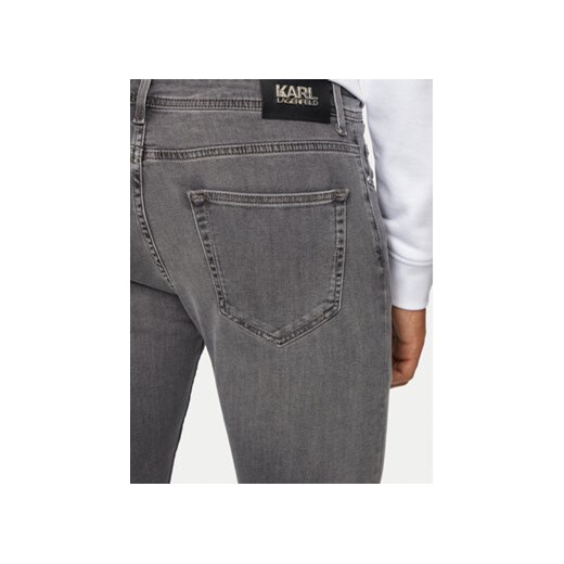 KARL LAGERFELD Jeansy 265840 500830 Szary Slim Fit Karl Lagerfeld 38_34 MODIVO