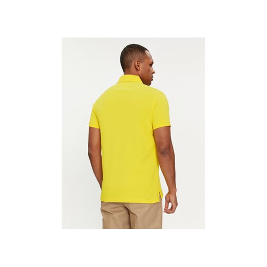 Tommy Hilfiger Polo 1985 MW0MW17771 Żółty Slim Fit Tommy Hilfiger XL MODIVO