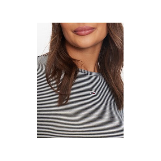 Tommy Jeans Bluzka Essential DW0DW19043 Granatowy Slim Fit Tommy Jeans S MODIVO