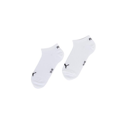 Puma Zestaw 3 par niskich skarpet unisex 261080001 Biały Puma 47_49 MODIVO