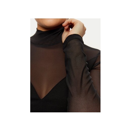 Morgan Bluzka 242-TIMARA Czarny Slim Fit Morgan M MODIVO