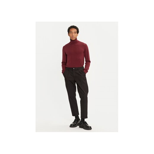 Hugo Golf San Thomas-M 50474174 Bordowy Slim Fit M MODIVO