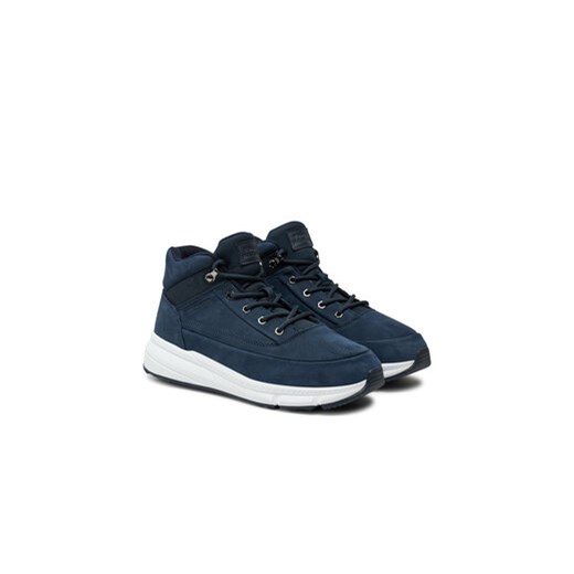 Tommy Hilfiger Sneakersy Hilfiger Warm Nubuck Hybrid B FM0FM05189 Granatowy Tommy Hilfiger 45 MODIVO
