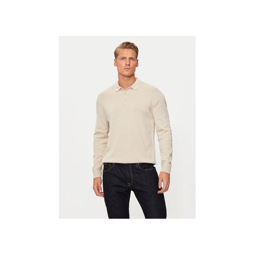 Jack&Jones Sweter Fred 12258582 Beżowy Regular Fit XL MODIVO