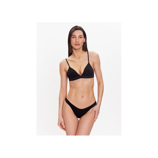 Calvin Klein Swimwear Dół od bikini KW0KW02034 Czarny L MODIVO