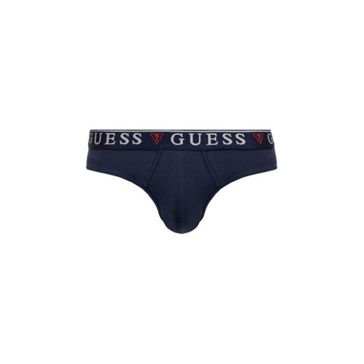 Guess Komplet 3 par slipów Brian U97G00 JR003 Niebieski Guess M MODIVO