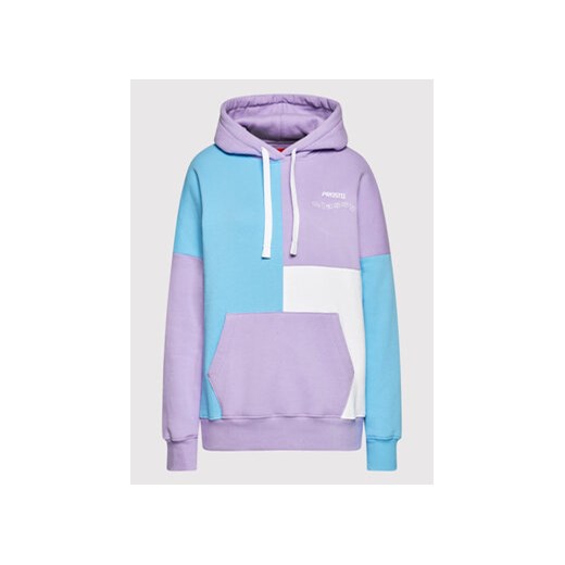 PROSTO. Bluza KLASYK Nevermind 2042 Fioletowy Regular Fit Prosto. XS MODIVO