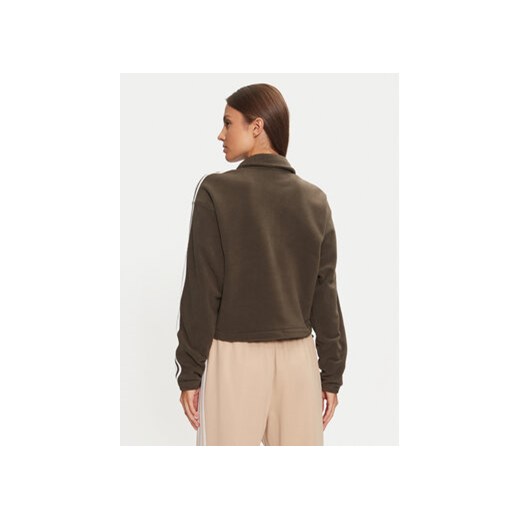 adidas Polar Polar Fleece 1/2 Zip IW3164 Zielony Loose Fit M MODIVO