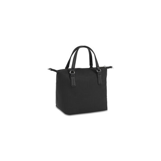 Tommy Hilfiger Torebka Poppy Th Small Tote AW0AW15640 Czarny Tommy Hilfiger uniwersalny MODIVO