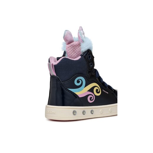 Geox Sneakersy J Skylin Girl  J468WA 0NFBH C4243 M Granatowy Geox 24 MODIVO