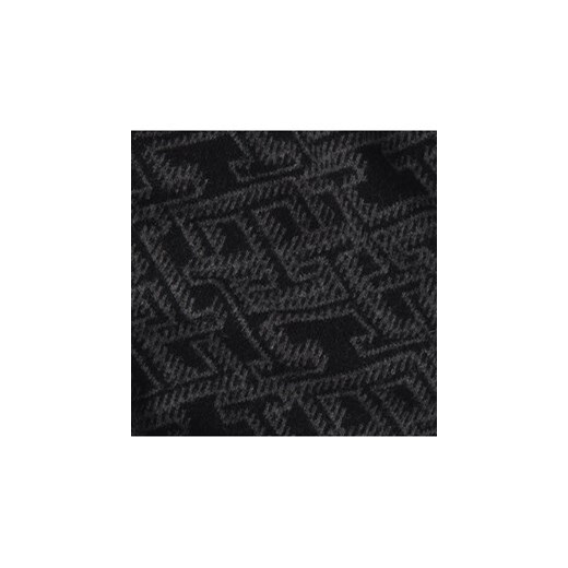 Tommy Hilfiger Szalik Monogram Aop Scarf AM0AM12110 Czarny Tommy Hilfiger uniwersalny MODIVO