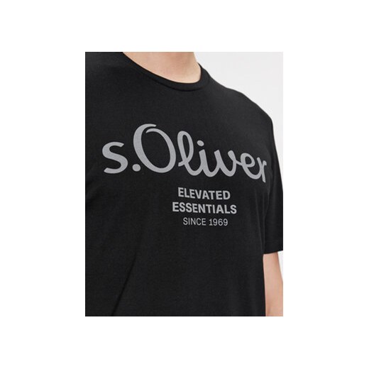 s.Oliver T-Shirt 2139909 Szary Regular Fit S MODIVO