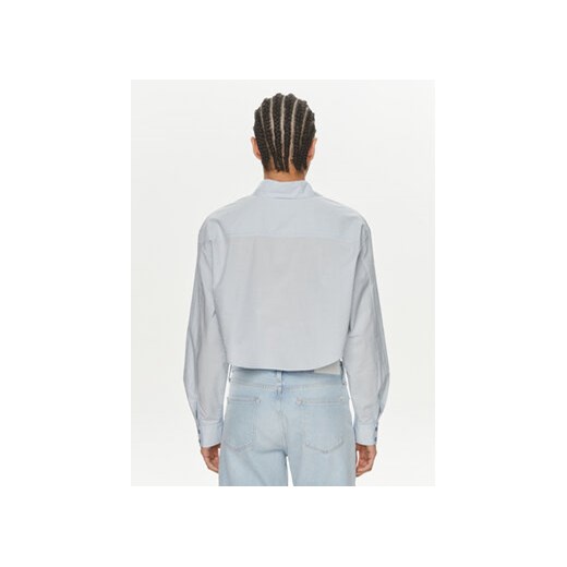 Calvin Klein Jeans Koszula J20J222614 Niebieski Cropped Fit S MODIVO