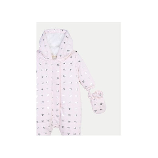 MICHAEL KORS KIDS Kombinezon zimowy R30136 Różowy Regular Fit Michael Kors Kids 18M MODIVO