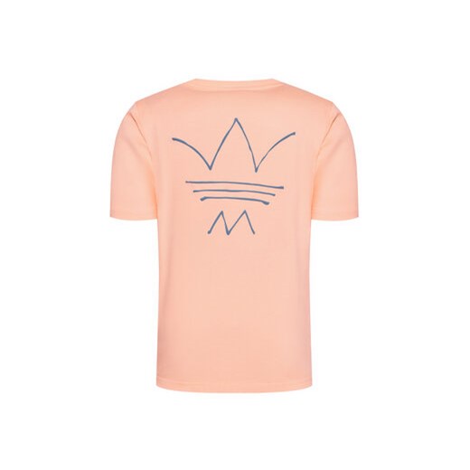 adidas T-Shirt R.Y.V. Abstract Trefoil GN3282 Różowy Regular Fit M MODIVO