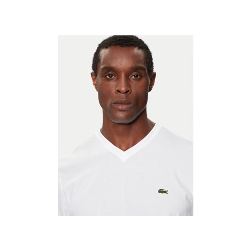 Lacoste T-Shirt TH5077 Biały Regular Fit Lacoste 36 MODIVO