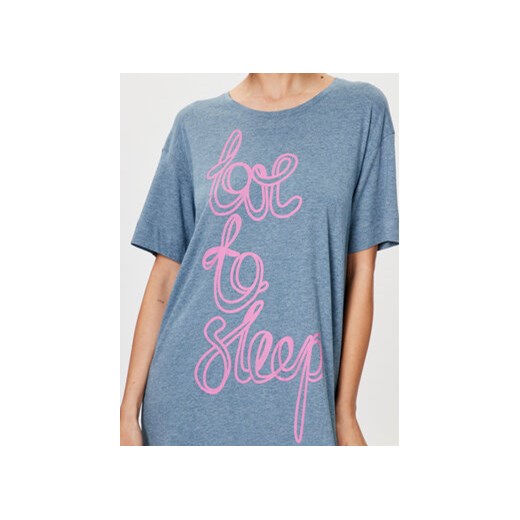 Triumph Koszula nocna 10214840 Niebieski Regular Fit Triumph 38 MODIVO