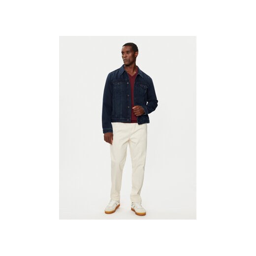 Tommy Hilfiger Kurtka jeansowa Trucker MW0MW37263 Granatowy Regular Fit Tommy Hilfiger L MODIVO