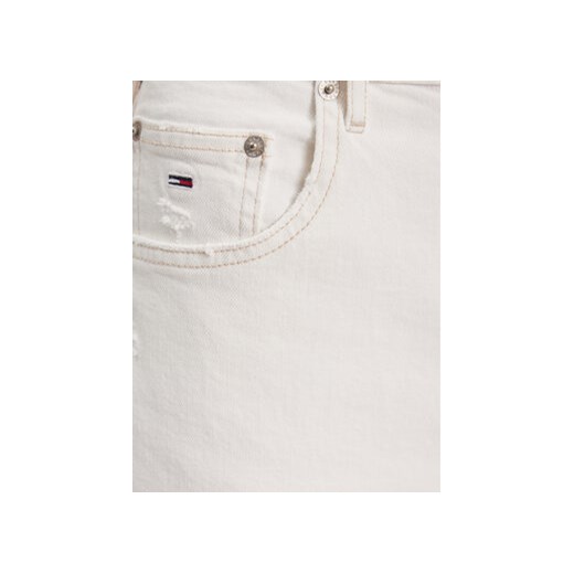 Tommy Jeans Jeansy DW0DW17618 Biały Mom Fit Tommy Jeans 29_28 MODIVO