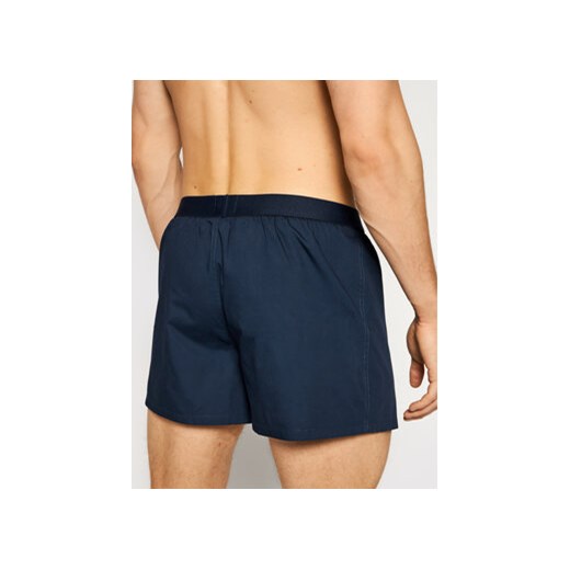 Tommy Hilfiger Bokserki Cotton Woven Boxer Icon 1U87905489 Granatowy Tommy Hilfiger S MODIVO
