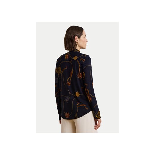 LAUREN RALPH LAUREN Koszula 200957607001 Granatowy Slim Fit M MODIVO