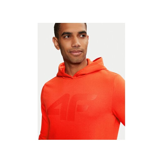 4F Bluza 4FWMM00TSWSM1464 Pomarańczowy Regular Fit S MODIVO