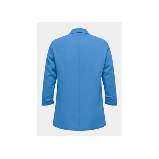 ONLY Carmakoma Marynarka Elly 15300514 Niebieski Regular Fit 44 MODIVO