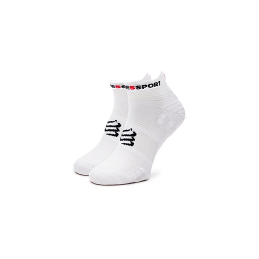 Compressport Skarpety Niskie Unisex Pro Racing Socks V4.0 Run Low XU00047B Biały ze sklepu MODIVO w kategorii Skarpetki męskie - zdjęcie 177197859