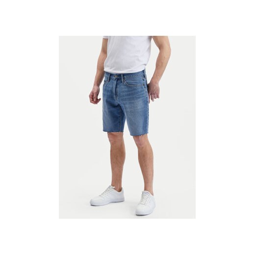 Gap Szorty jeansowe 602502-00 Niebieski Straight Fit ze sklepu MODIVO w kategorii Spodenki męskie - zdjęcie 177197956