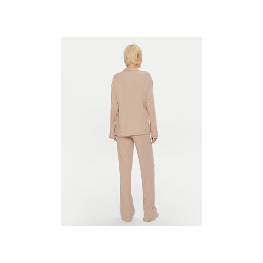 Boss Piżama 50511152 Beżowy Relaxed Fit L MODIVO