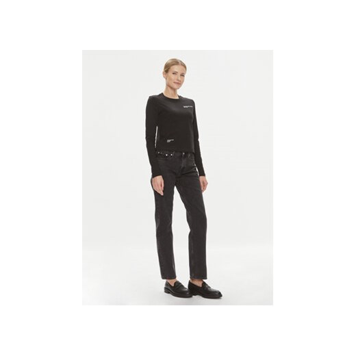 Calvin Klein Jeans Jeansy J20J222434 Czarny Straight Fit 26_30 MODIVO