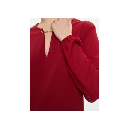 Rinascimento Sukienka koktajlowa CFC0116242003 Czerwony Relaxed Fit Rinascimento S MODIVO