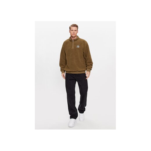 Vans Bluza Happy Camper Qzip VN000ABKBYW1 Brązowy Loose Fit Vans S MODIVO