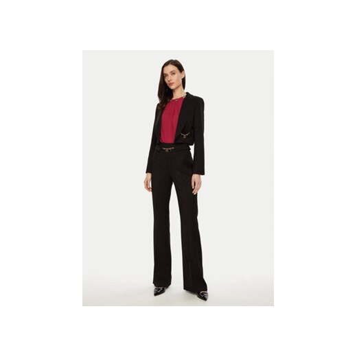 Rinascimento Spodnie materiałowe CFC0121884003 Czarny Regular Fit Rinascimento L MODIVO