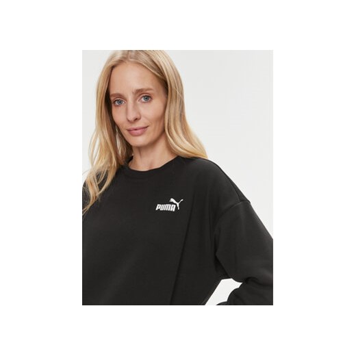 Puma Bluza Ess+ 676801 Czarny Regular Fit Puma M MODIVO