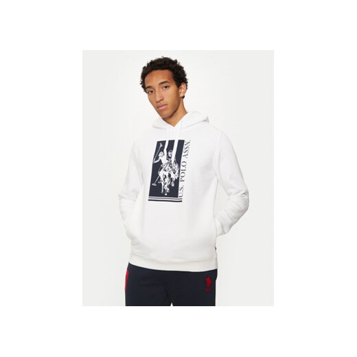 U.S. Polo Assn. Bluza MUP1919 Biały Regular Fit M MODIVO