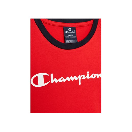 Champion T-Shirt 306286 Czerwony Regular Fit Champion L MODIVO