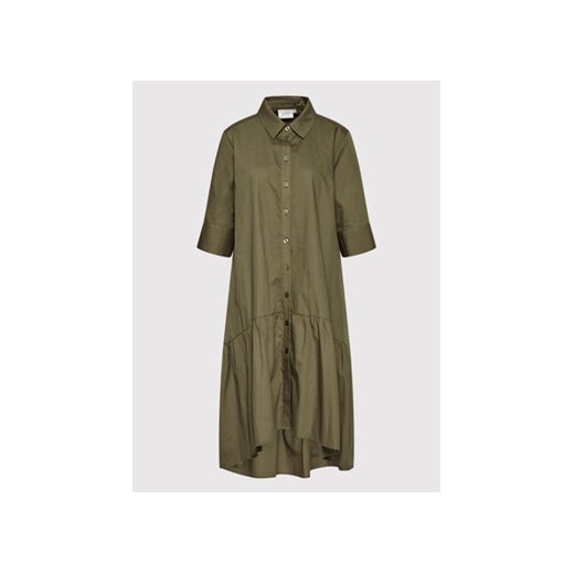 Gestuz Sukienka koszulowa Avaligz 10906320 Zielony Loose Fit Gestuz 34 MODIVO
