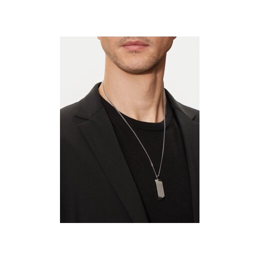 Calvin Klein Naszyjnik 35100011 Srebrny Calvin Klein uniwersalny MODIVO