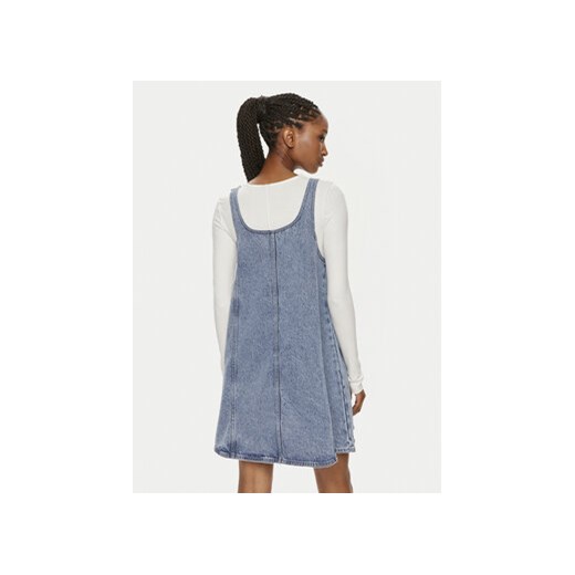 Noisy May Sukienka jeansowa Lilje 27029876 Niebieski Loose Fit Noisy May L MODIVO