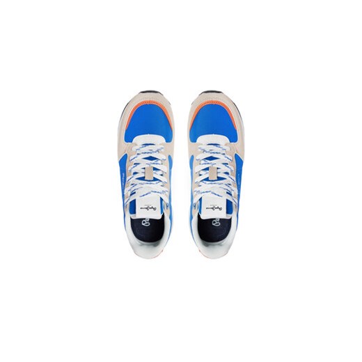 Pepe Jeans Sneakersy York Mix B PBS30561 Niebieski Pepe Jeans 37 MODIVO