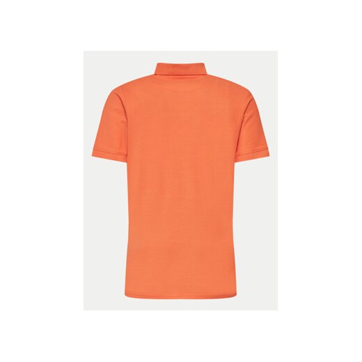 INDICODE Polo Wadim 40-913 Pomarańczowy Slim Fit M MODIVO