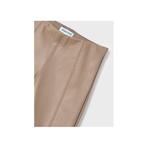 Mayoral Legginsy 4.780 Beżowy Regular Fit Mayoral 7Y MODIVO